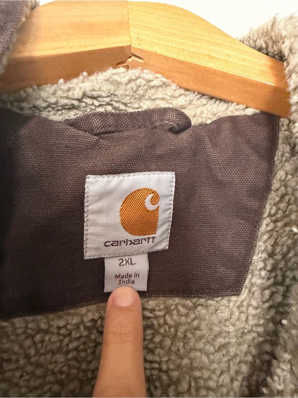 Carhartt jacket featuring